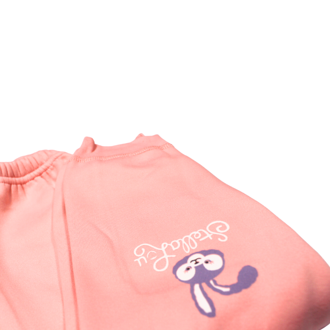 Newborn Winters Pink Bunny PJ Set