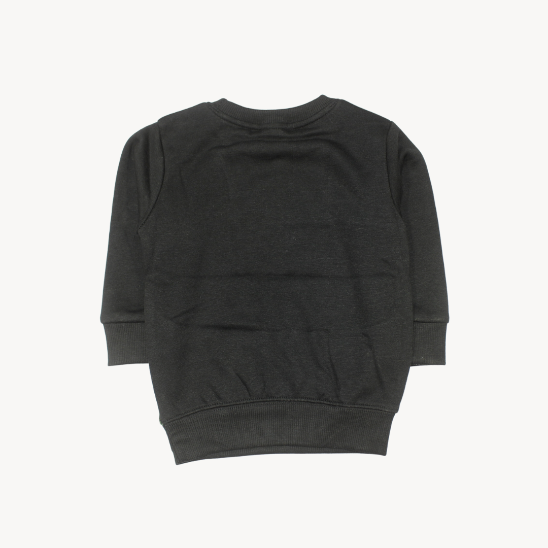 Green Stay Activated Printed Fleece Sweat Shirt