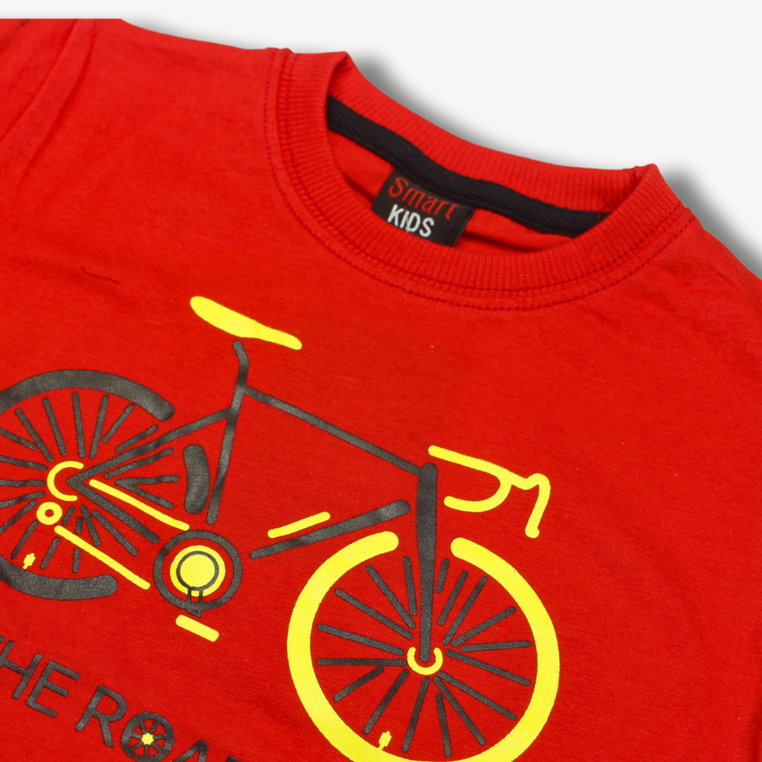 Red Bicycle Shirt & Short Set