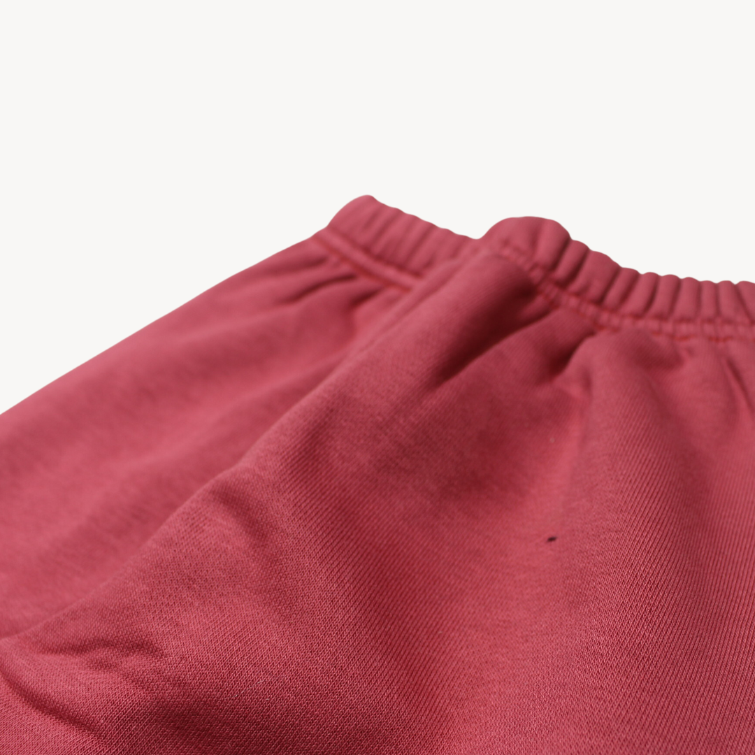 Carrot-Pink N.I.K.E Fleece Jogger Pants