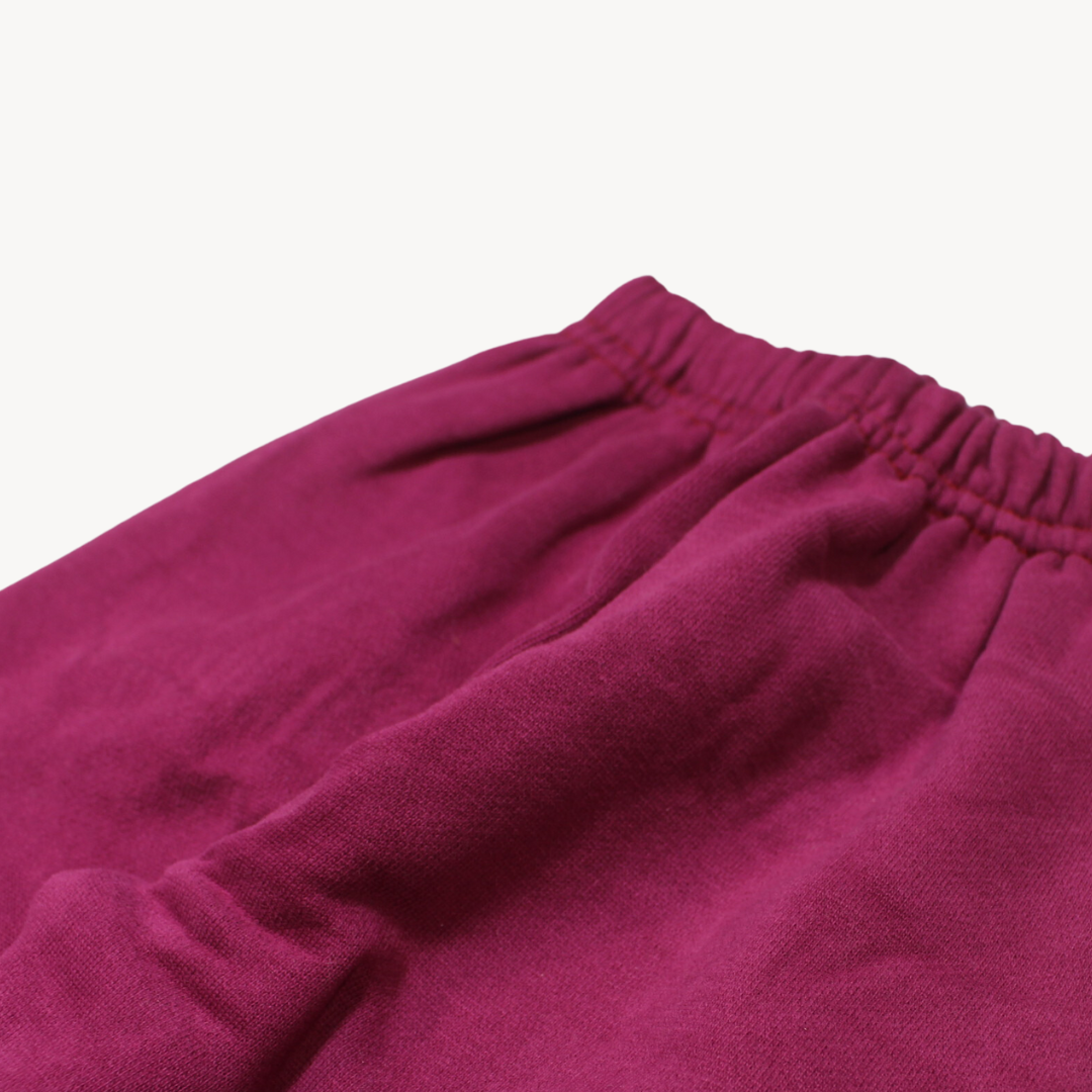 Purple N.I.K.E Fleece Jogger Pants