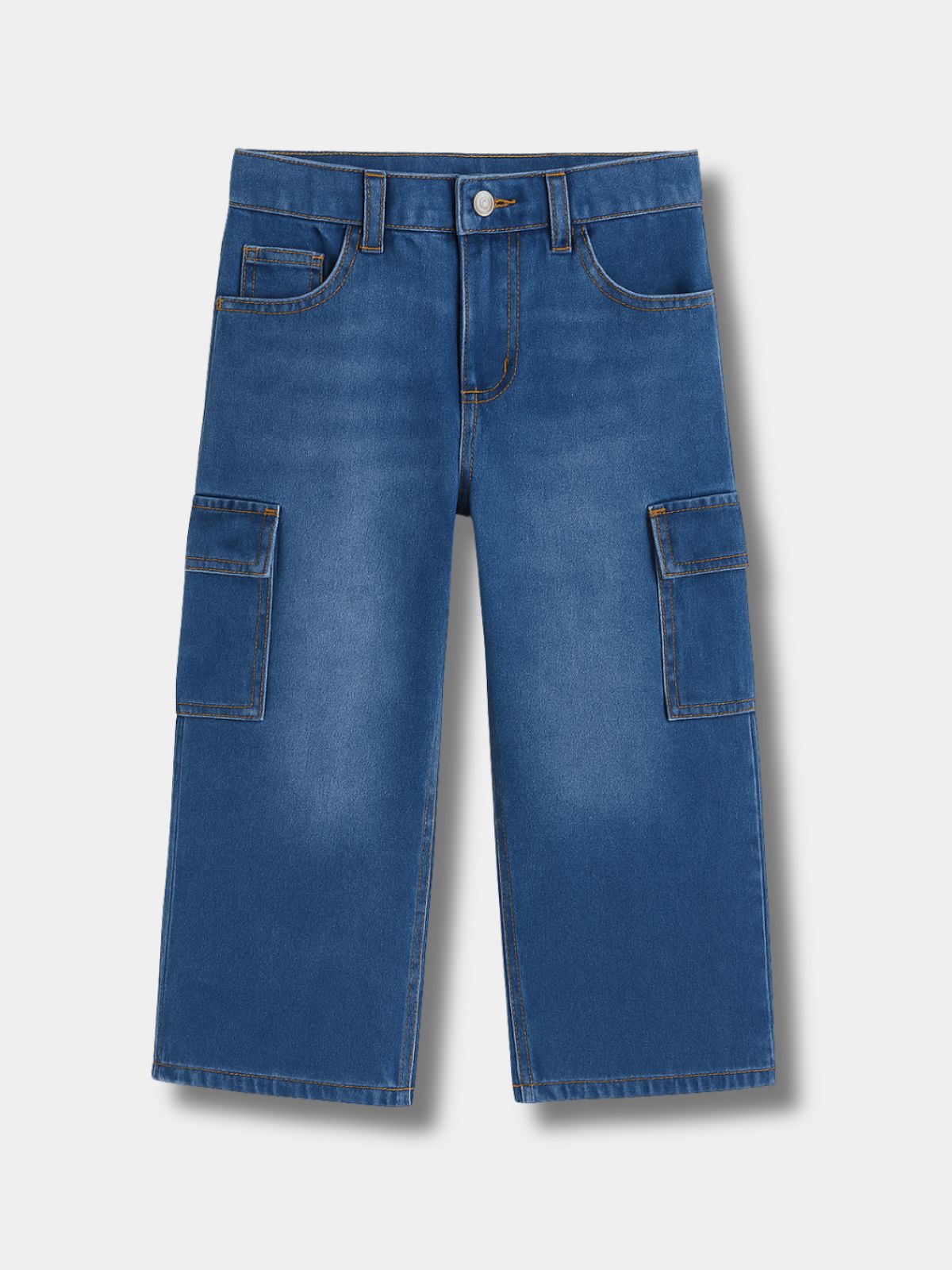Universal Blue 5 Pocket Cargo Jeans Baggy Style