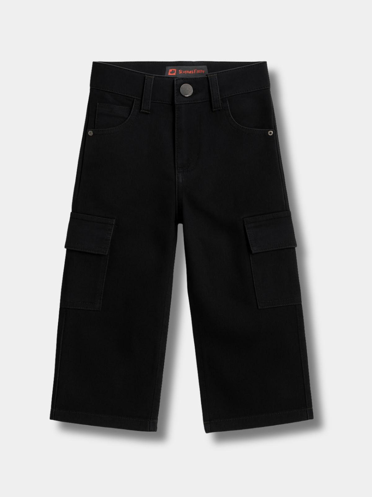 Black 5 Pocket Cargo Jeans Baggy Style