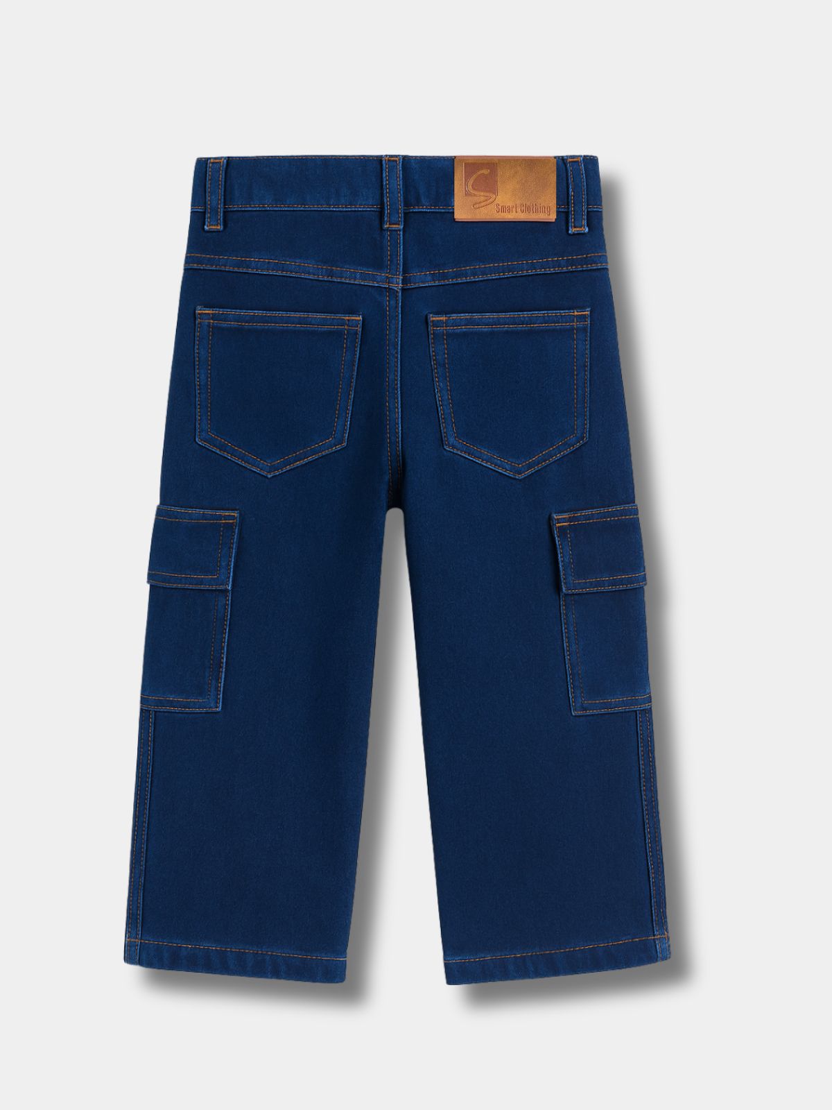 Zodiac Blue 5 Pocket Cargo Jeans Baggy Style