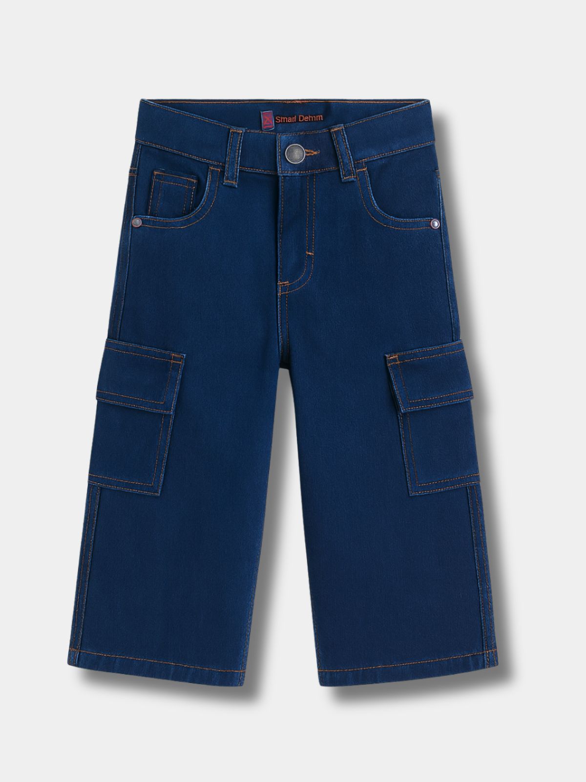 Zodiac Blue 5 Pocket Cargo Jeans Baggy Style
