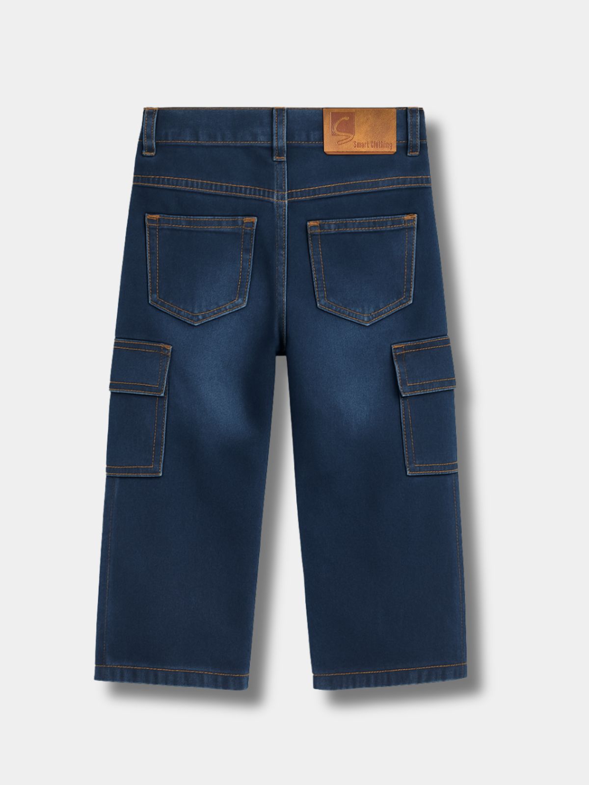 Dainne Blue 5 Pocket Cargo Jeans Baggy Style