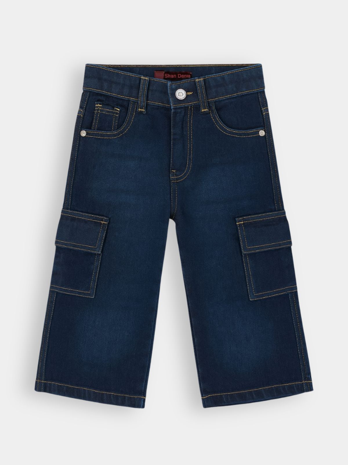 Mirage Blue 5 Pocket Cargo Jeans Baggy Style
