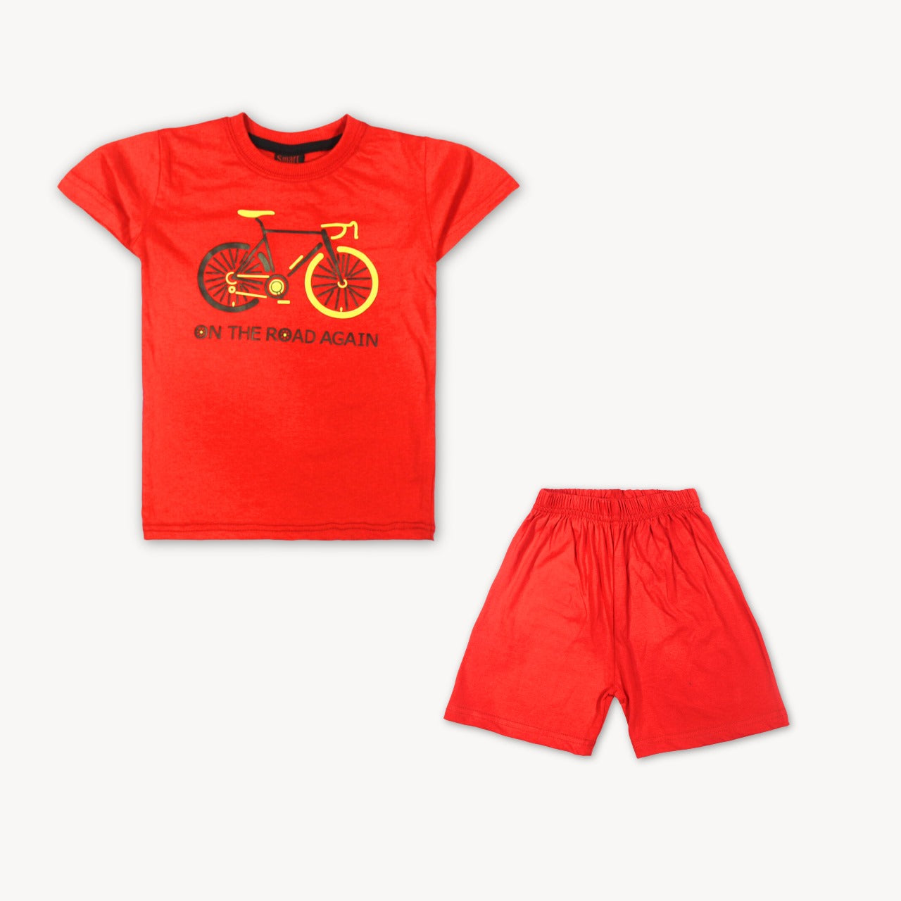 Red Bicycle Shirt & Short Set