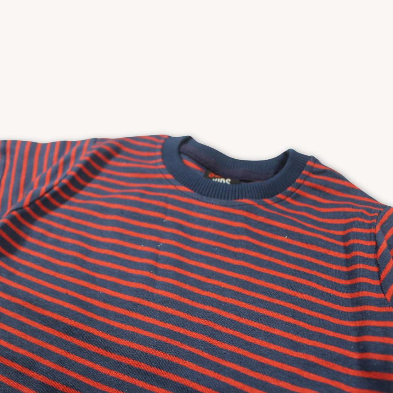 Red & Blue Stripe Shirt & Short Set